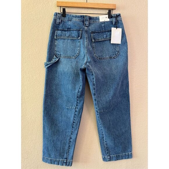 NEW JOE’S The Relaxed Carpenter Jeans Womens Size 30 Blue Denim Echelon Mid-Rise - Picture 9 of 16